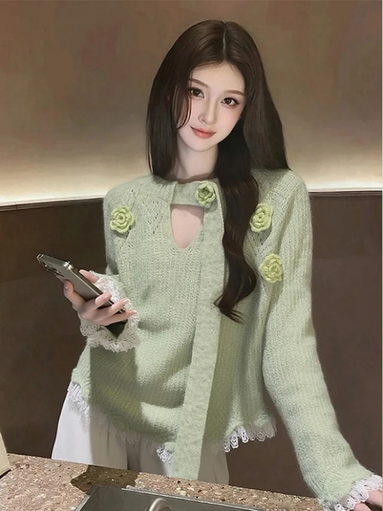 Unique een Knitted Winter Top Chic ort Inner Wear Sli Korean Sle Loose Fit Faionable Girls' Clothing
Unique een Knitted Winter Top Chic ort Inner Wear Sli Korean Sle Loose Fit Faionable Girls' Clothing