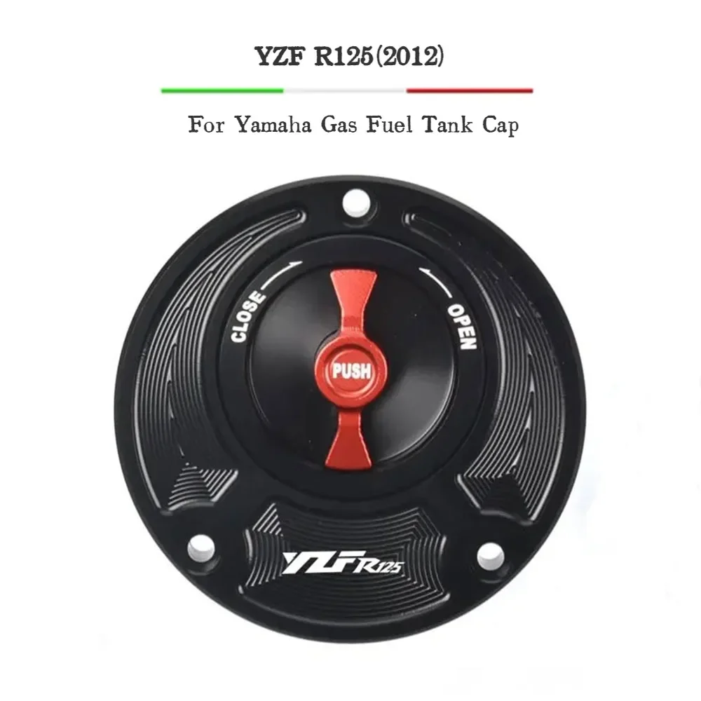 For Yamaha YZF R125 2012 Fuel Gas Tank Cap Cover CNC Aluminum Keyless Motorcycle Accessories 6 Colors
For Yamaha YZF R125 2012 Fuel Gas Tank Cap Cover CNC Aluminum Keyless Motorcycle Accessories 6 Colors