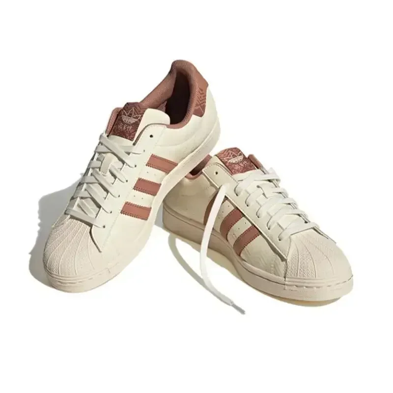 Adidas Originals Superstar Белые Коричневые повседневные универсальные нескользящие низкие мужские и женские туфли для доски
Adidas Originals Superstar Белые Коричневые повседневные универсальные нескользящие низкие мужские и женские туфли для доски