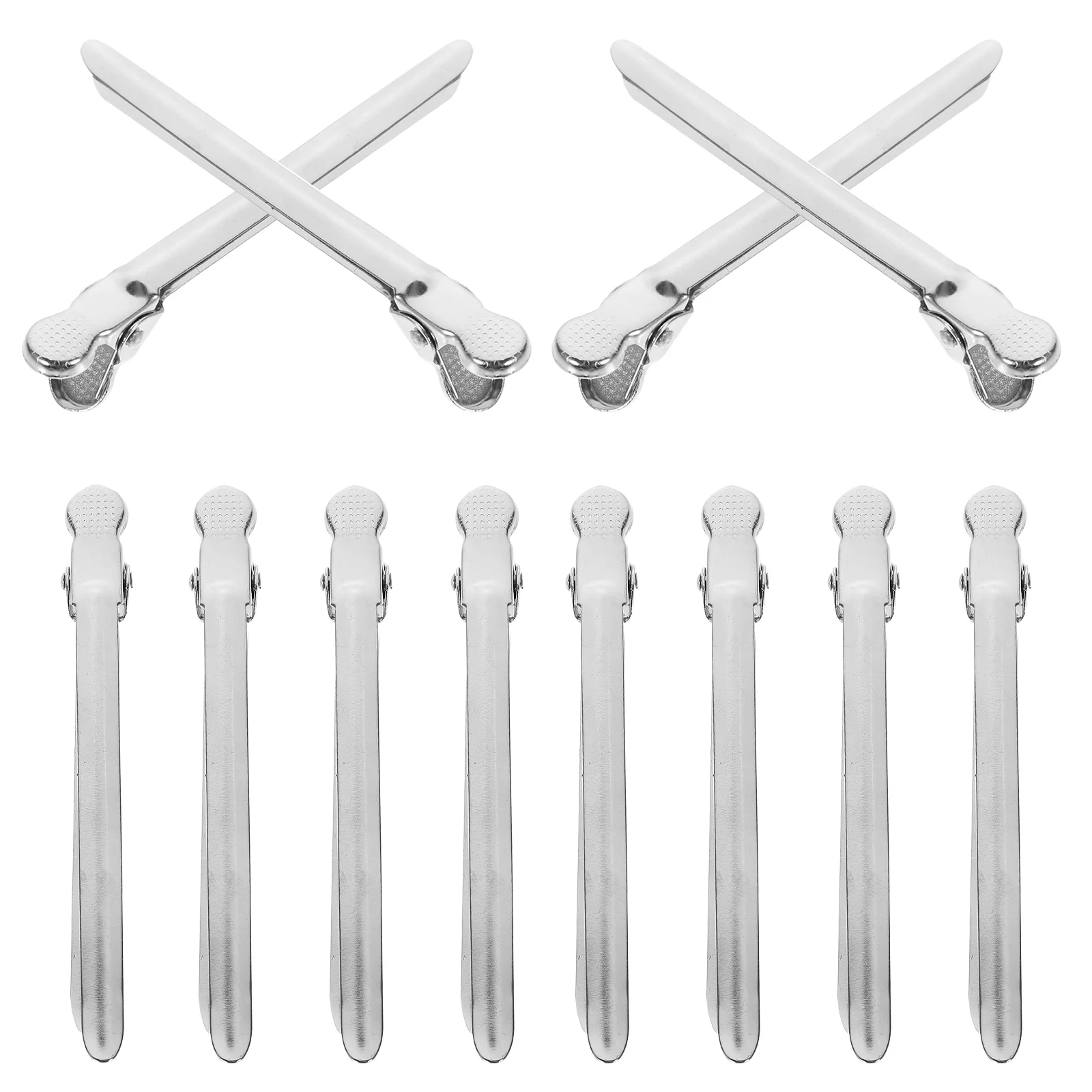 10pcs Stainless Steel Aluminum Non Barber Clips for Styling Hairdressing Holds Fine Hair Anti Design
10pcs Stainless Steel Aluminum Non Barber Clips for Styling Hairdressing Holds Fine Hair Anti Design