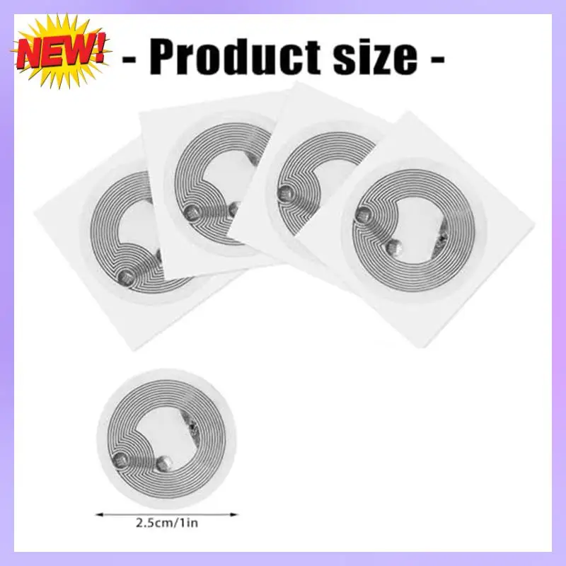 T24C 60Pcs NFC Stickers NFC Tag Chip Rewritable NFC Tag Compatible NFC Enabled Mobile Devices Easy To Use White
T24C 60Pcs NFC Stickers NFC Tag Chip Rewritable NFC Tag Compatible NFC Enabled Mobile Devices Easy To Use White
