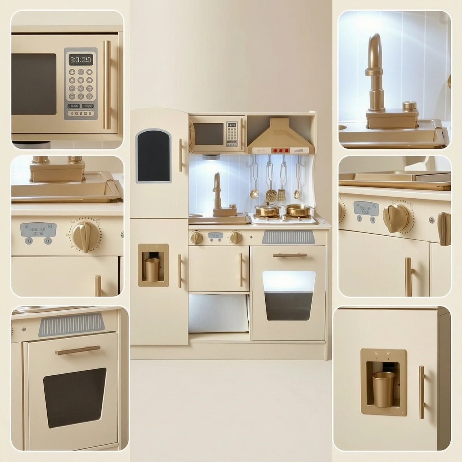 Wooden Play Kitchen Ahorra Espacio Toy Kitchen with Refrigerator Conjunto De Cocina De Juguete Interactivo for Children
Wooden Play Kitchen Ahorra Espacio Toy Kitchen with Refrigerator Conjunto De Cocina De Juguete Interactivo for Children