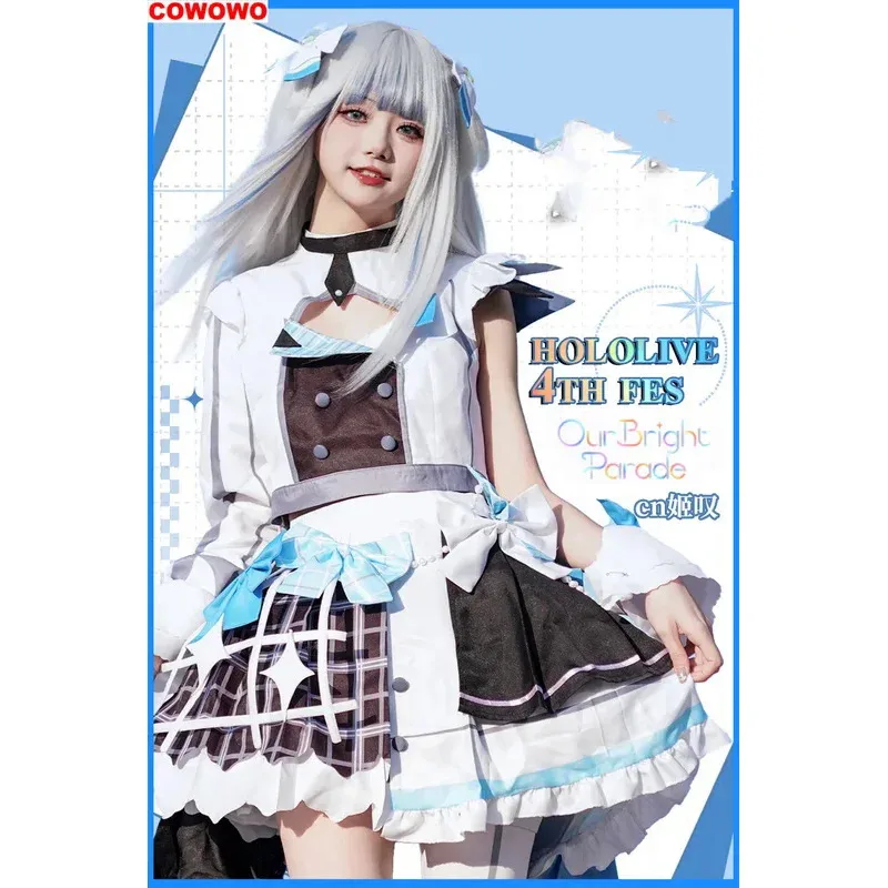 qq 123Virtual Idol Vtuber Hololive4th Gawr Gura Cosplay Costume Cos Game Anime Party Uniform Hallowen Play Role Clothes Clothing
qq 123Virtual Idol Vtuber Hololive4th Gawr Gura Cosplay Costume Cos Game Anime Party Uniform Hallowen Play Role Clothes Clothing