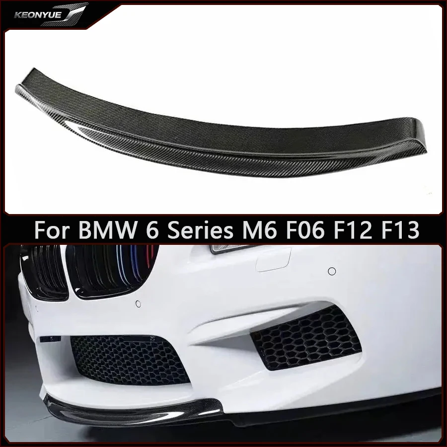 For BMW 6 Series M6 F06 F12 F13 Carbon Fiber Car Front Bumper Diverter Spoiler Diffuser Front lip chin Car Accessories Body Kit
For BMW 6 Series M6 F06 F12 F13 Carbon Fiber Car Front Bumper Diverter Spoiler Diffuser Front lip chin Car Accessories Body Kit