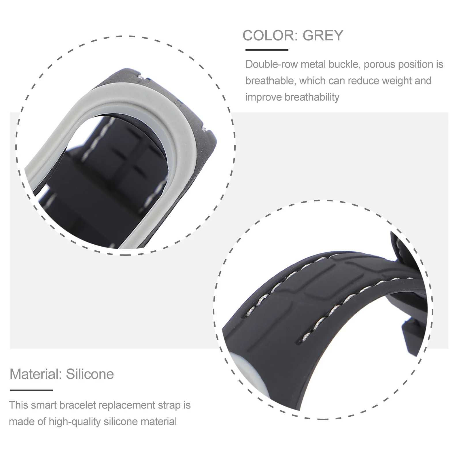 1Pcs Replacement Silicone Wrist Band Strap Comfortable Breathable Adjustable for 5 6 Smart Bracelet Accessory Durable
1Pcs Replacement Silicone Wrist Band Strap Comfortable Breathable Adjustable for 5 6 Smart Bracelet Accessory Durable