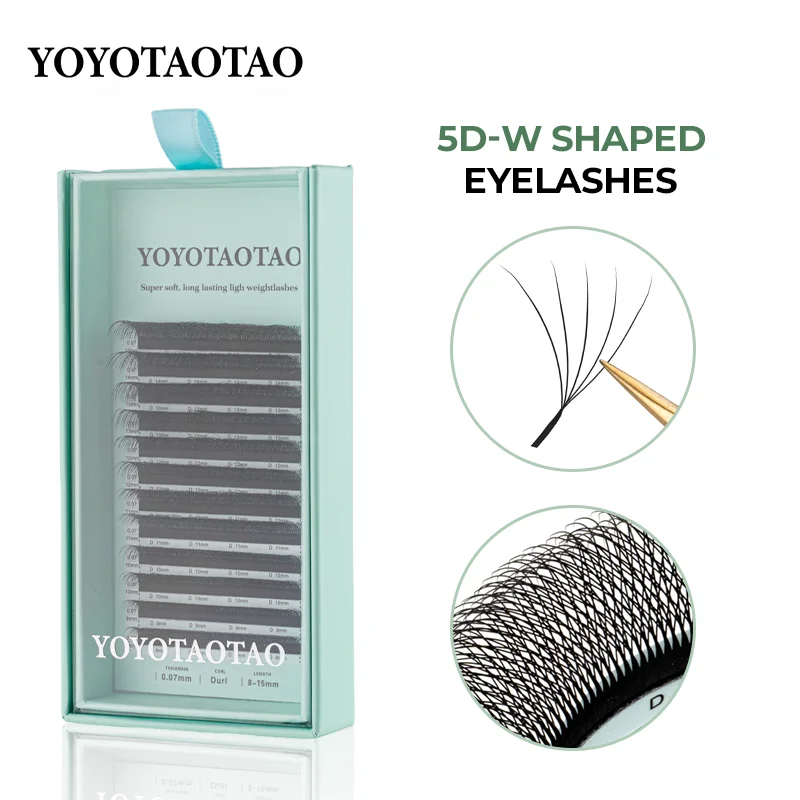 YOYOTAOTAO 5D - W Curl Lash Extensions (12 Rows/Tray) eyelash extensions
YOYOTAOTAO 5D - W Curl Lash Extensions (12 Rows/Tray) eyelash extensions