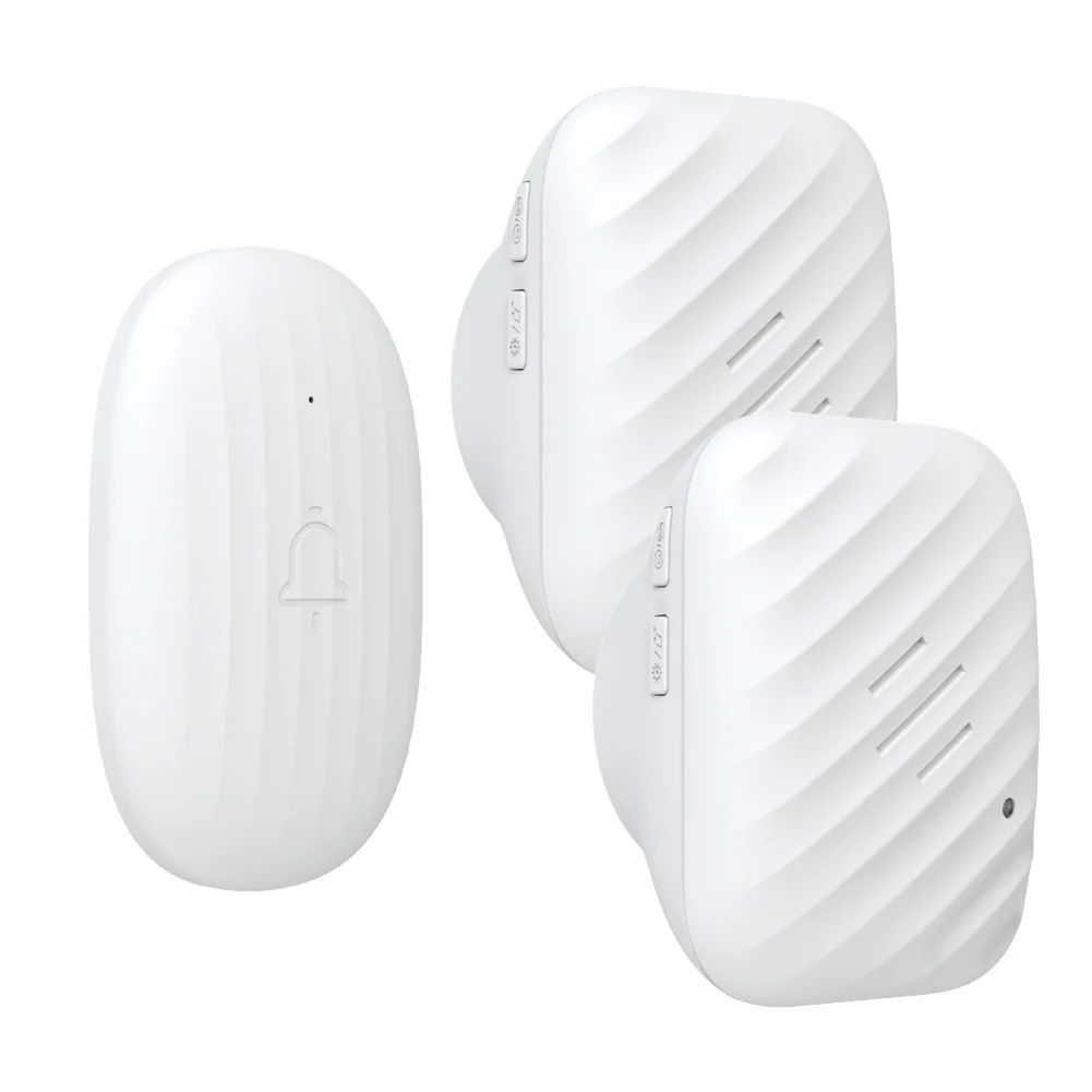 Energy-Saving Long-Range Self Powered Wireless Doorbell Melody Door Bell Home Battery Power 60 Melodies No Battery Power Tool
Energy-Saving Long-Range Self Powered Wireless Doorbell Melody Door Bell Home Battery Power 60 Melodies No Battery Power Tool 
