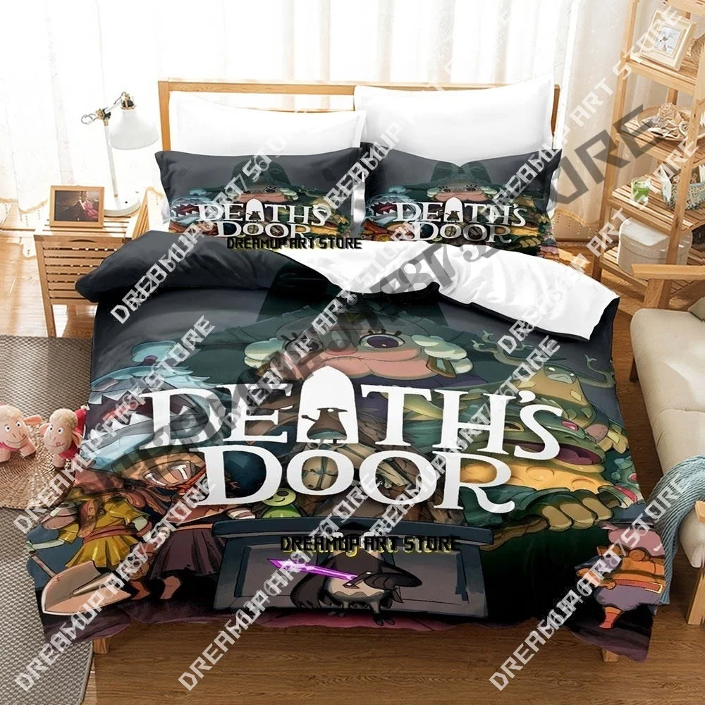 3D Print Game Death's Door Bedding Set Single Twin Full Queen King Size Bed Set Adult Kid Bedroom Duvetcover Sets Bed Sheet
3D Print Game Death's Door Bedding Set Single Twin Full Queen King Size Bed Set Adult Kid Bedroom Duvetcover Sets Bed Sheet