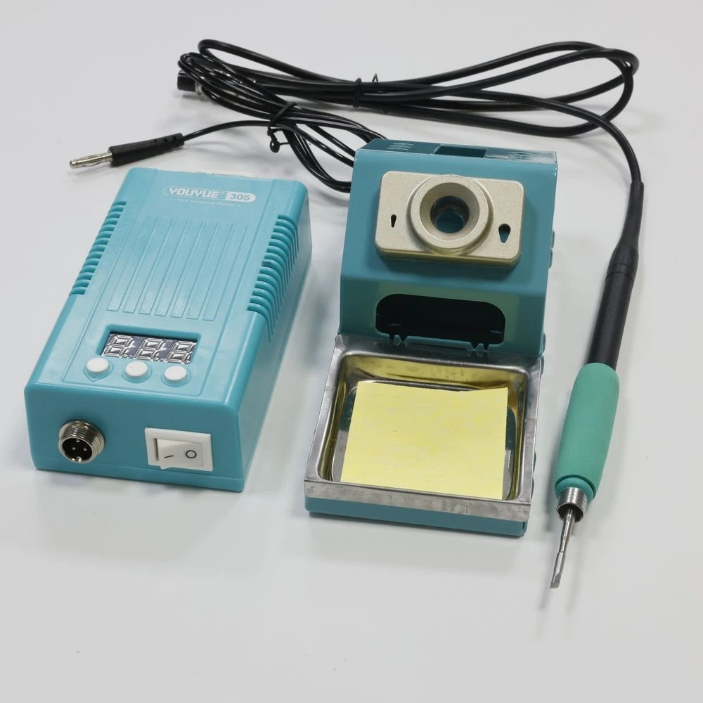 YOUYUE 305 T210 MINI Portable Soldering Table 75W With T210 Handle/Tips PCB Repair CPU Mobile Phone Motherboard Welding Tools
YOUYUE 305 T210 MINI Portable Soldering Table 75W With T210 Handle/Tips PCB Repair CPU Mobile Phone Motherboard Welding Tools