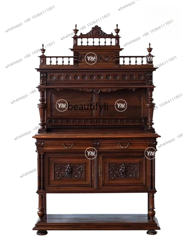 Лидер продаж, средневековый шкафчик из цельного дерева, резной обеденный боковой шкаф, ретро-входной шкаф для хранения
Лидер продаж, средневековый шкафчик из цельного дерева, резной обеденный боковой шкаф, ретро-входной шкаф для хранения