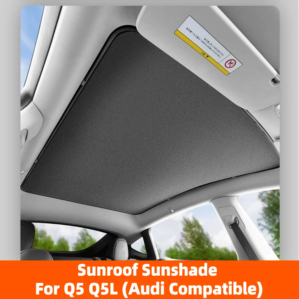 For Q5 Q5L Sunroof Sunshade Clip In Installation Full Shading Sunscreen Roof Glass Heat Shield Interior accessories
For Q5 Q5L Sunroof Sunshade Clip In Installation Full Shading Sunscreen Roof Glass Heat Shield Interior accessories