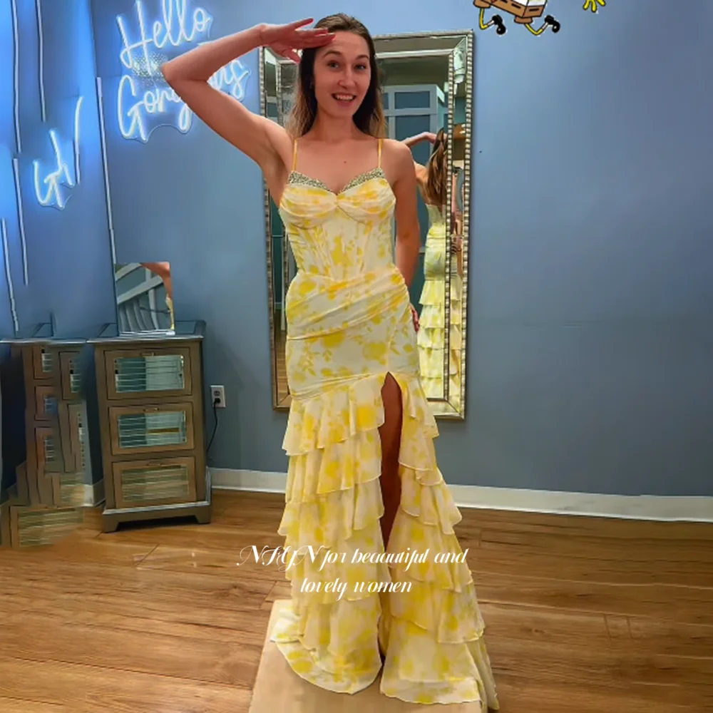 NFYN Mermaid Prom Dress Sweetheart Evening Dress Lace Up Back Party Dress Layers for Women حزب فساتين Customized
NFYN Mermaid Prom Dress Sweetheart Evening Dress Lace Up Back Party Dress Layers for Women حزب فساتين Customized