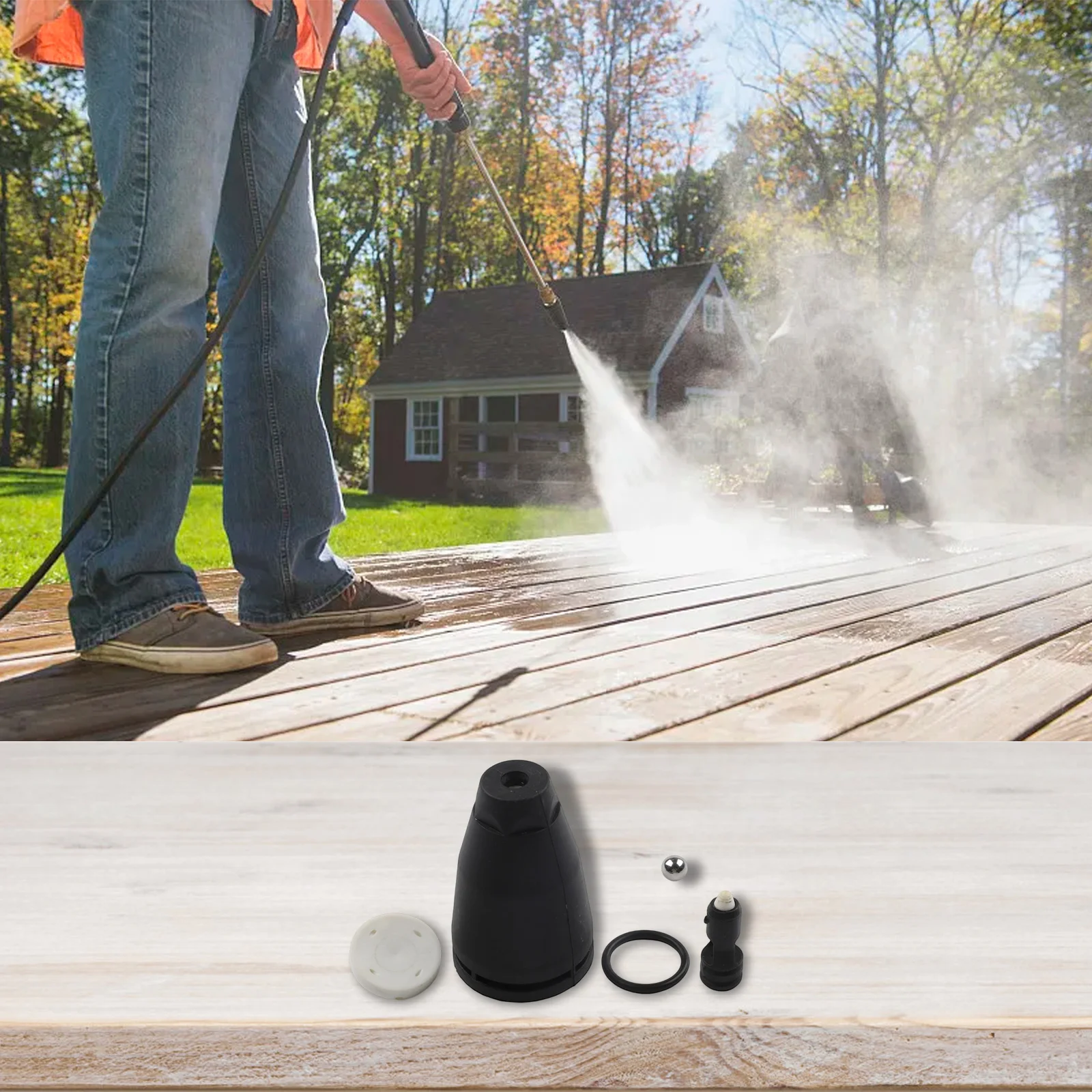 Turbo Nozzle Kit For for Karcher Pressure Washer Models K2 K3 K4 K5 with Construction For for Cleaning Various Surfaces
Turbo Nozzle Kit For for Karcher Pressure Washer Models K2 K3 K4 K5 with Construction For for Cleaning Various Surfaces