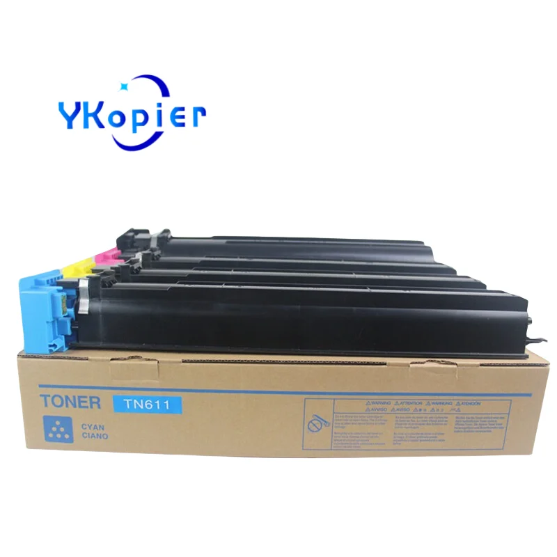 Original Repack TN611 Black 700G CMY 400G Toner Cartridge For Konica Minolta BH C451 C550 C650 Toner Cartridge
Original Repack TN611 Black 700G CMY 400G Toner Cartridge For Konica Minolta BH C451 C550 C650 Toner Cartridge