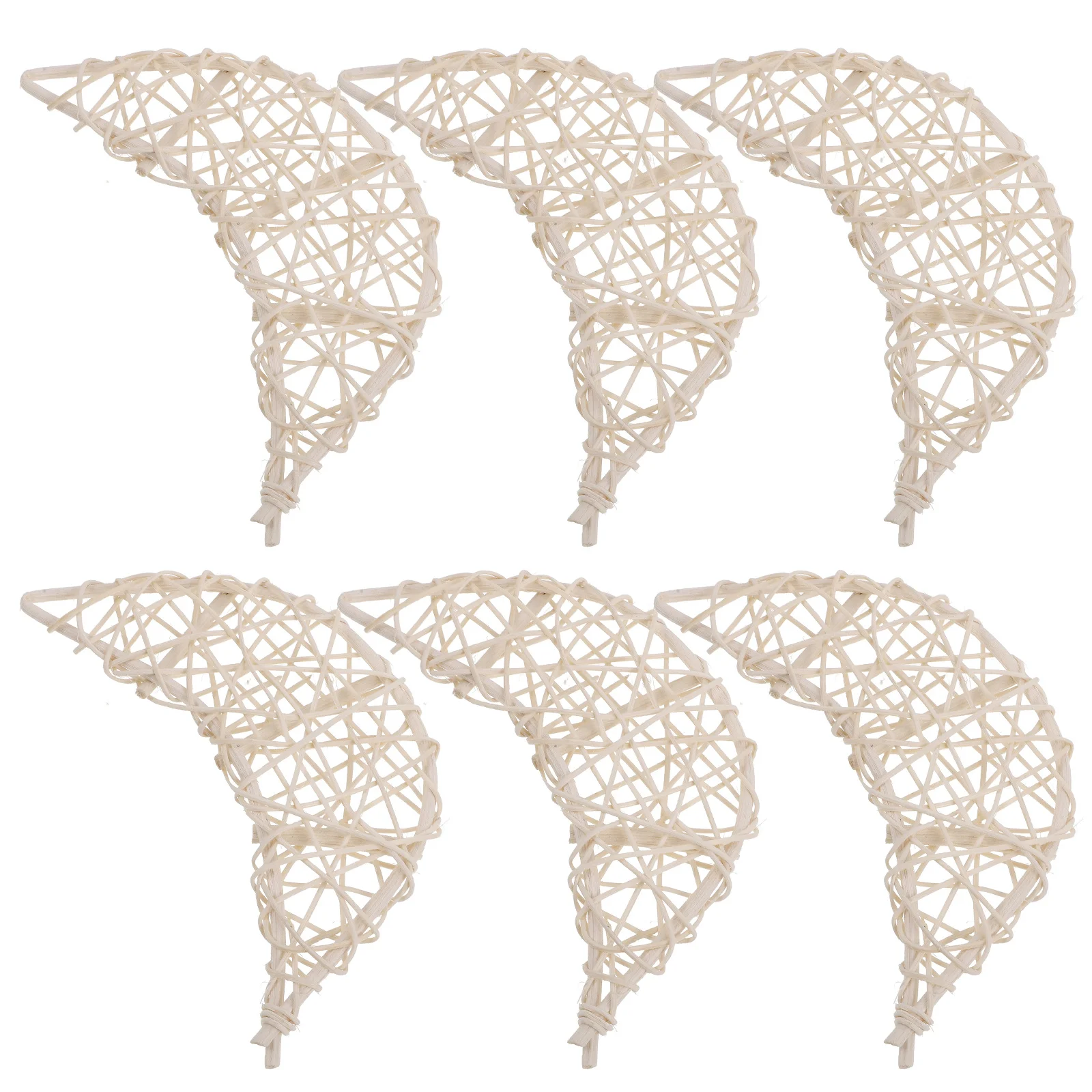 6Pcs Rattan Woven Moon Shape Hanging Adorn DIY Garlands Decorative Accessory for Home Office School Festive Celebrations 
6Pcs Rattan Woven Moon Shape Hanging Adorn DIY Garlands Decorative Accessory for Home Office School Festive Celebrations