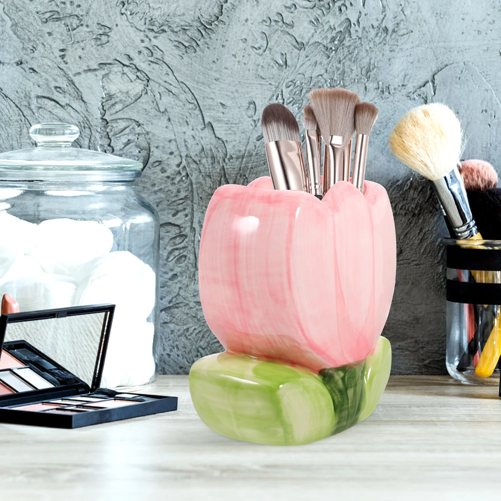 Tulip Pen Holder Creative Display Stand Decorative Pencil Organizer for Fashionable Desk Cute Stationery Boxes Office
Tulip Pen Holder Creative Display Stand Decorative Pencil Organizer for Fashionable Desk Cute Stationery Boxes Office