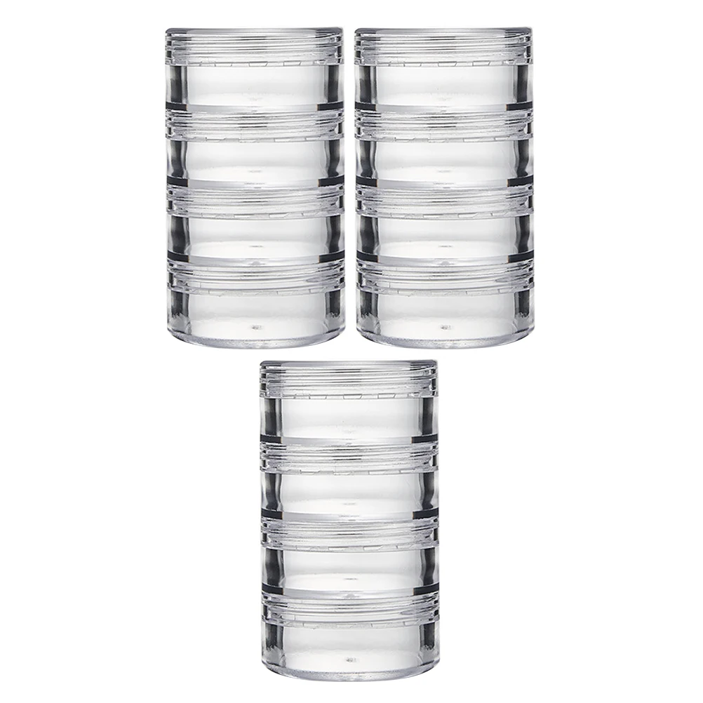 3 set 3 Sets Bottles for Toiletries Travel Containers Small Travel Containers Jars Round Clear Storage Boxes Cream Eye
3 set 3 Sets Bottles for Toiletries Travel Containers Small Travel Containers Jars Round Clear Storage Boxes Cream Eye