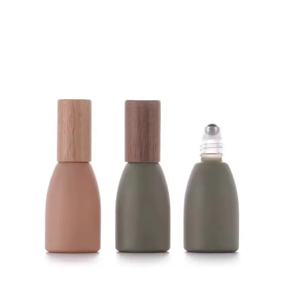Travel Glass Perfume Bottle Empty Wood Lid Roll-on Bottle High Quality 10ml Essential Oil Roller Bottle Makeup Tool
Travel Glass Perfume Bottle Empty Wood Lid Roll-on Bottle High Quality 10ml Essential Oil Roller Bottle Makeup Tool