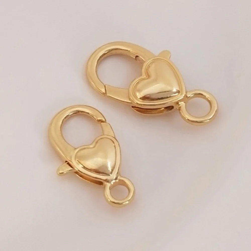 Медные застежки 14-каратного золота, весенняя пряжка-лобстер, брелок для ключей «Любовь», пряжка для сумки, ювелирные изделия ручной работы, декоративные аксессуары, материал
Медные застежки 14-каратного золота, весенняя пряжка-лобстер, брелок для ключей «Любовь», пряжка для сумки, ювелирные изделия ручной работы, декоративные аксессуары, материал