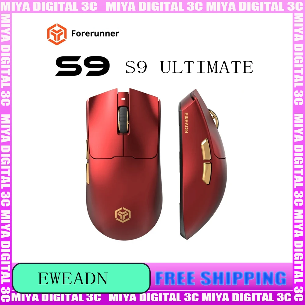 EWEADN S9 Ultimate Gaming Mouse Dual 8K Polling 42K DPI PAW3950 Nordic 52840 Lightweight Wireless Mice Accessory for Gamer Fps
EWEADN S9 Ultimate Gaming Mouse Dual 8K Polling 42K DPI PAW3950 Nordic 52840 Lightweight Wireless Mice Accessory for Gamer Fps