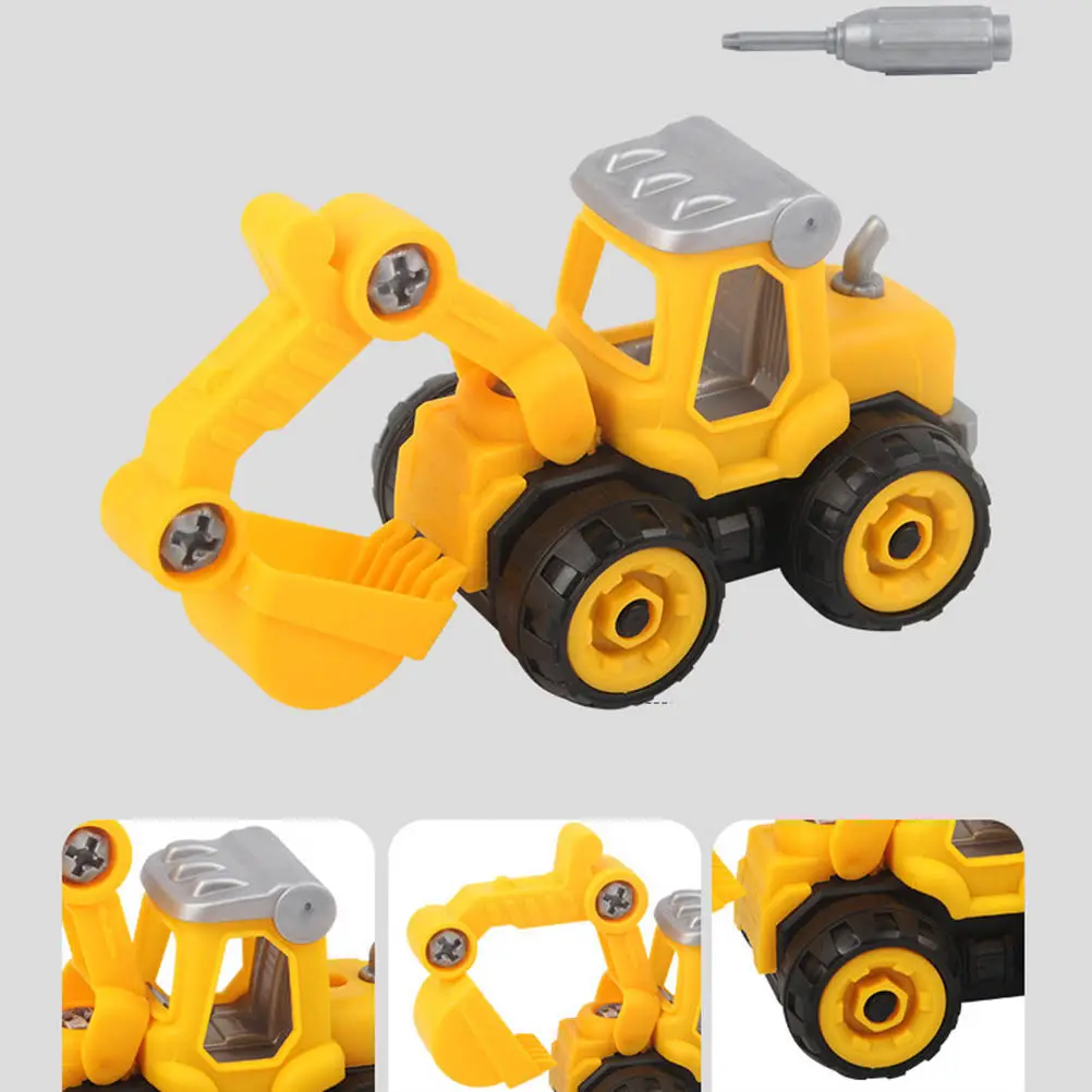 2Pcs Assemble Engineering Vehicle Bright Colors Educational DIY Construction Vehicle Development Play for Children
2Pcs Assemble Engineering Vehicle Bright Colors Educational DIY Construction Vehicle Development Play for Children