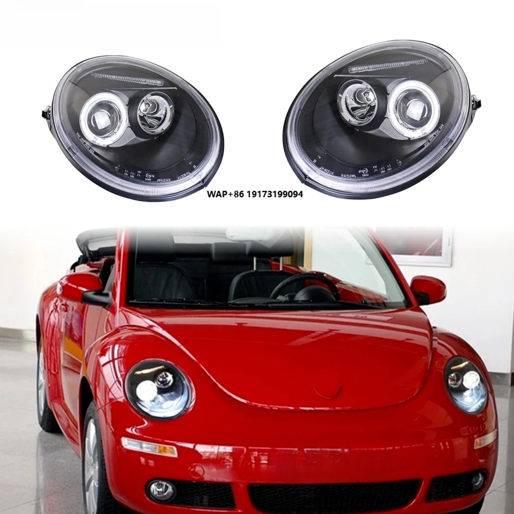 Фары для Beetle 1998-2005: Обновленные светодиодные линзы, передние фонари, автомобильные аксессуары, хит продаж, Plug and Play, DRL
Фары для Beetle 1998-2005: Обновленные светодиодные линзы, передние фонари, автомобильные аксессуары, хит продаж, Plug and Play, DRL