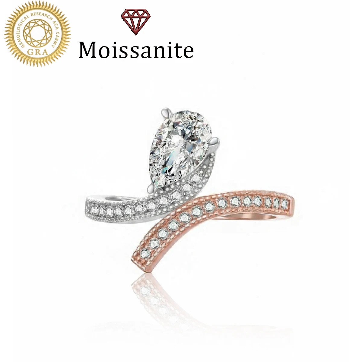 1 Piece Women's Wedding Ring, Pink and Purple Color-Separated Ring for Women, 2.3g S925 Sterling Silver, 1 Carat Moissanite, Bohemian Court Style, Engagement, Proposal, Wedding Anniversary, Valentine's Day Gift, Comes with Moissanite Certificate and Exqui
1 Piece Women's Wedding Ring, Pink and Purple Color-Separated Ring for Women, 2.3g S925 Sterling Silver, 1 Carat Moissanite, Bohemian Court Style, Engagement, Proposal, Wedding Anniversary, Valentine's Day Gift, Comes with Moissanite Certificate and Exqui