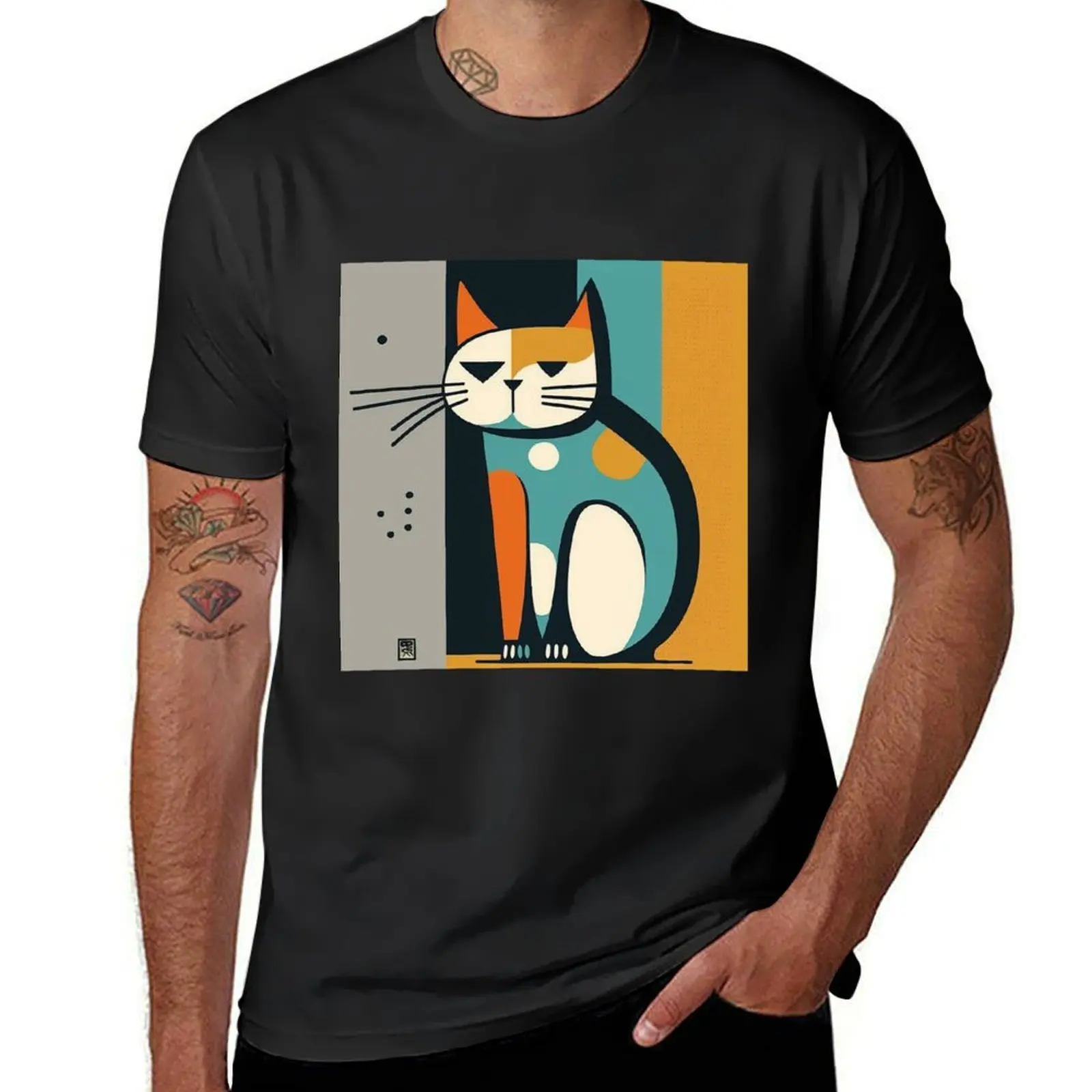 CAT grumpy art colorful vintage design. T-Shirt customs design your own blanks workout shirts for men
CAT grumpy art colorful vintage design. T-Shirt customs design your own blanks workout shirts for men
