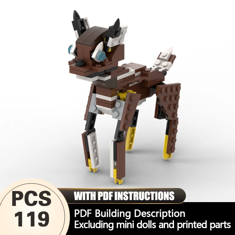 Creators Animal Series Model MOC Building Bricks Bambi Modular Technology Gifts Holiday Assemble Children Toys Suit
Creators Animal Series Model MOC Building Bricks Bambi Modular Technology Gifts Holiday Assemble Children Toys Suit