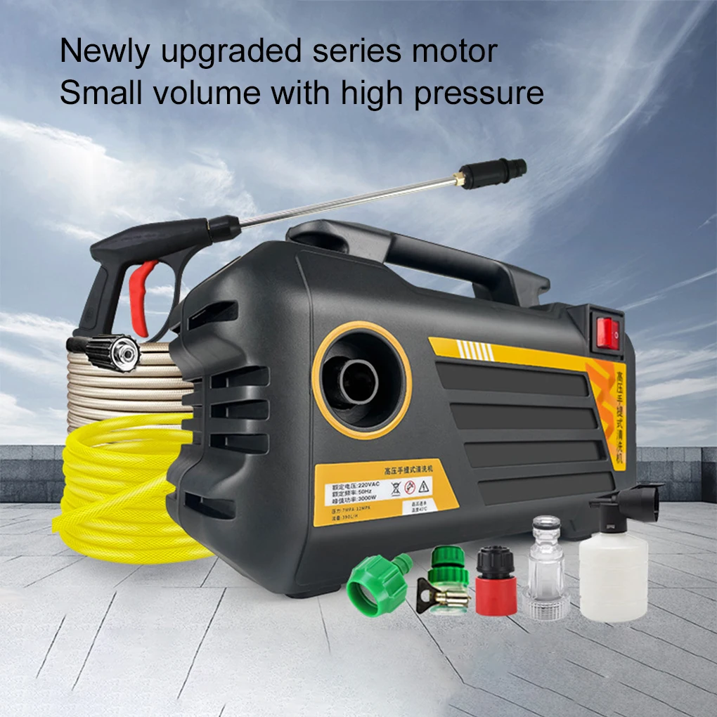 220V/110V Garden Wash Cleaning Machine 3000W Electric High Pressure Washer Portable Powerful Car Wash Gun For Home&Car Washing
220V/110V Garden Wash Cleaning Machine 3000W Electric High Pressure Washer Portable Powerful Car Wash Gun For Home&Car Washing