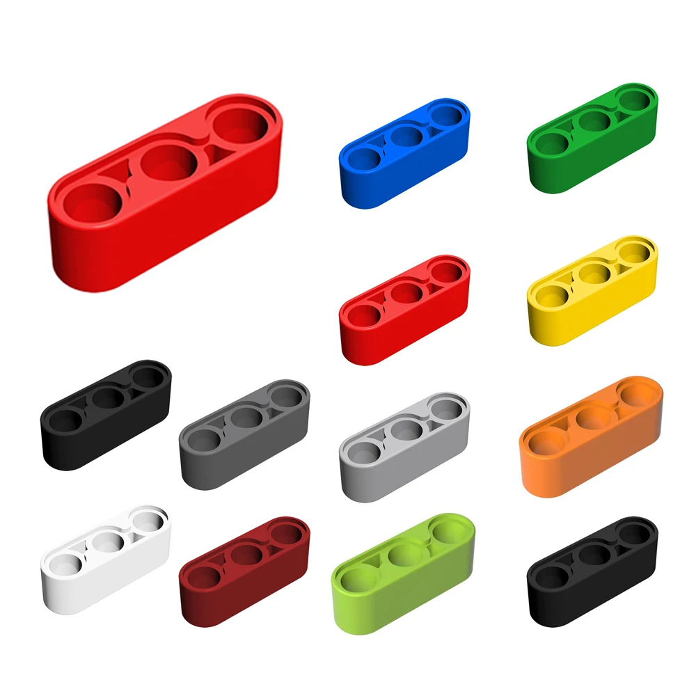 60pcs 32523 Liftarm Thick 1 x 3 Bricks Toys For Technical MOC DIY Buildings Blocks Compatible High-Tech Christmas Gifts
60pcs 32523 Liftarm Thick 1 x 3 Bricks Toys For Technical MOC DIY Buildings Blocks Compatible High-Tech Christmas Gifts