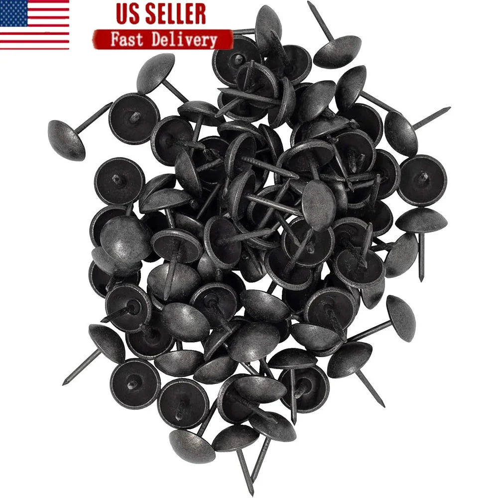High Quality Upholstery Tacks Decorative Nailheads 200 Pack Steel Trim Easy Installation Vintage Black Pearl Note Holders
High Quality Upholstery Tacks Decorative Nailheads 200 Pack Steel Trim Easy Installation Vintage Black Pearl Note Holders