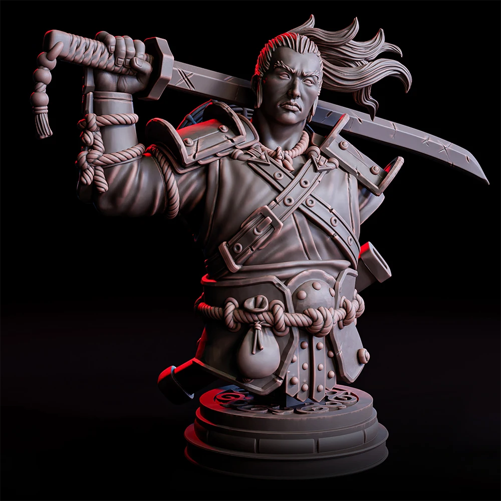 65 мм Suke Wandering Sword, бюст, серая фигурка из смолы, игрушка, неокрашенная кукла GK, в разобранном виде, 3D принт, миниатюрная уменьшающая статуя, игрушки
65 мм Suke Wandering Sword, бюст, серая фигурка из смолы, игрушка, неокрашенная кукла GK, в разобранном виде, 3D принт, миниатюрная уменьшающая статуя, игрушки