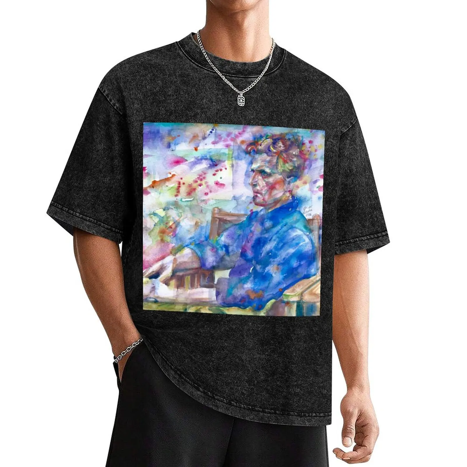 LUDWIG WITTGENSTEIN watercolor portrait .10 T-Shirt anime figures oversizeds funny t shirts for men
LUDWIG WITTGENSTEIN watercolor portrait .10 T-Shirt anime figures oversizeds funny t shirts for men