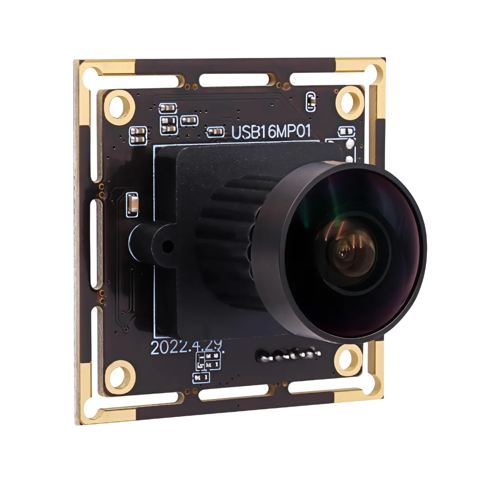 ELP 16MP USB Camera Module IMX298 Sensor Free Driver USB2.0 Fisheye Wide Angle Webcam for Raspberry Pi Laptop Video Conference
ELP 16MP USB Camera Module IMX298 Sensor Free Driver USB2.0 Fisheye Wide Angle Webcam for Raspberry Pi Laptop Video Conference