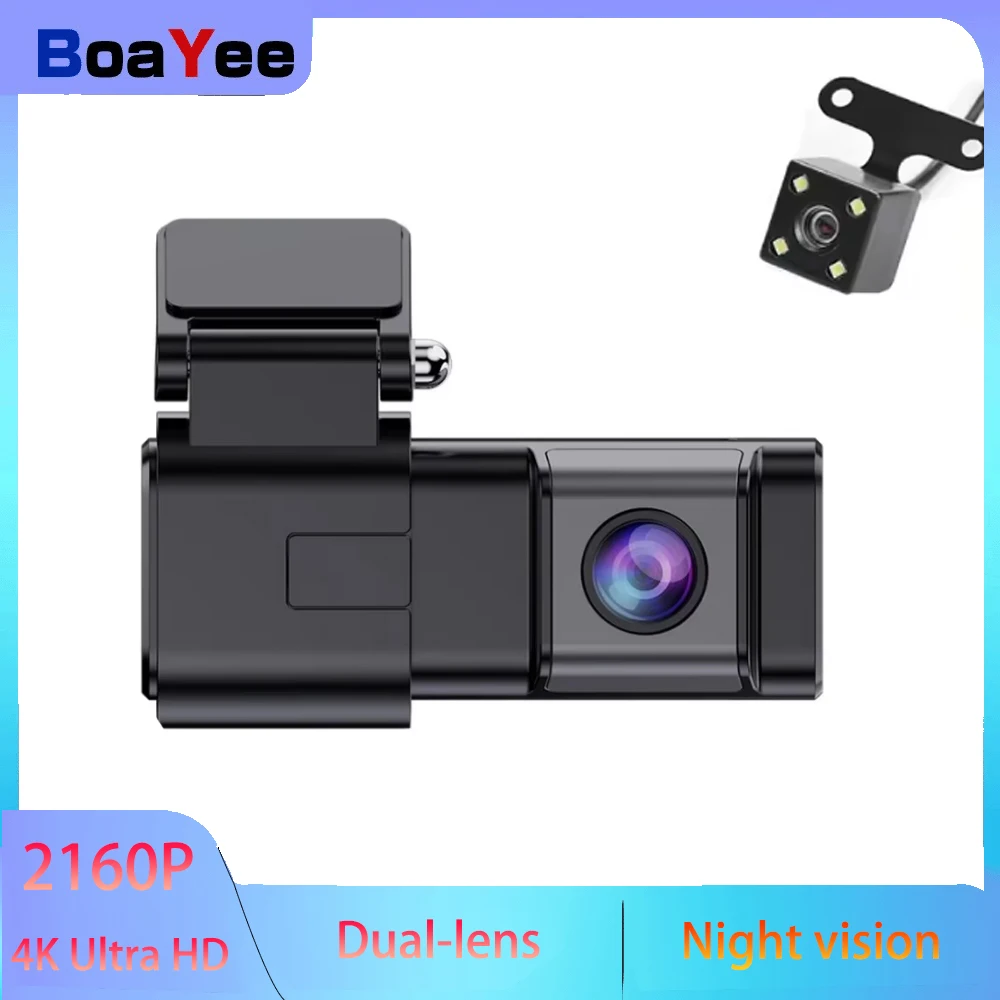 2160P Dash Cam front camera Recording Car surveillance camera DVR Sensor Night Vision Video Recorder Built-In Wi-Fi Support
2160P Dash Cam front camera Recording Car surveillance camera DVR Sensor Night Vision Video Recorder Built-In Wi-Fi Support