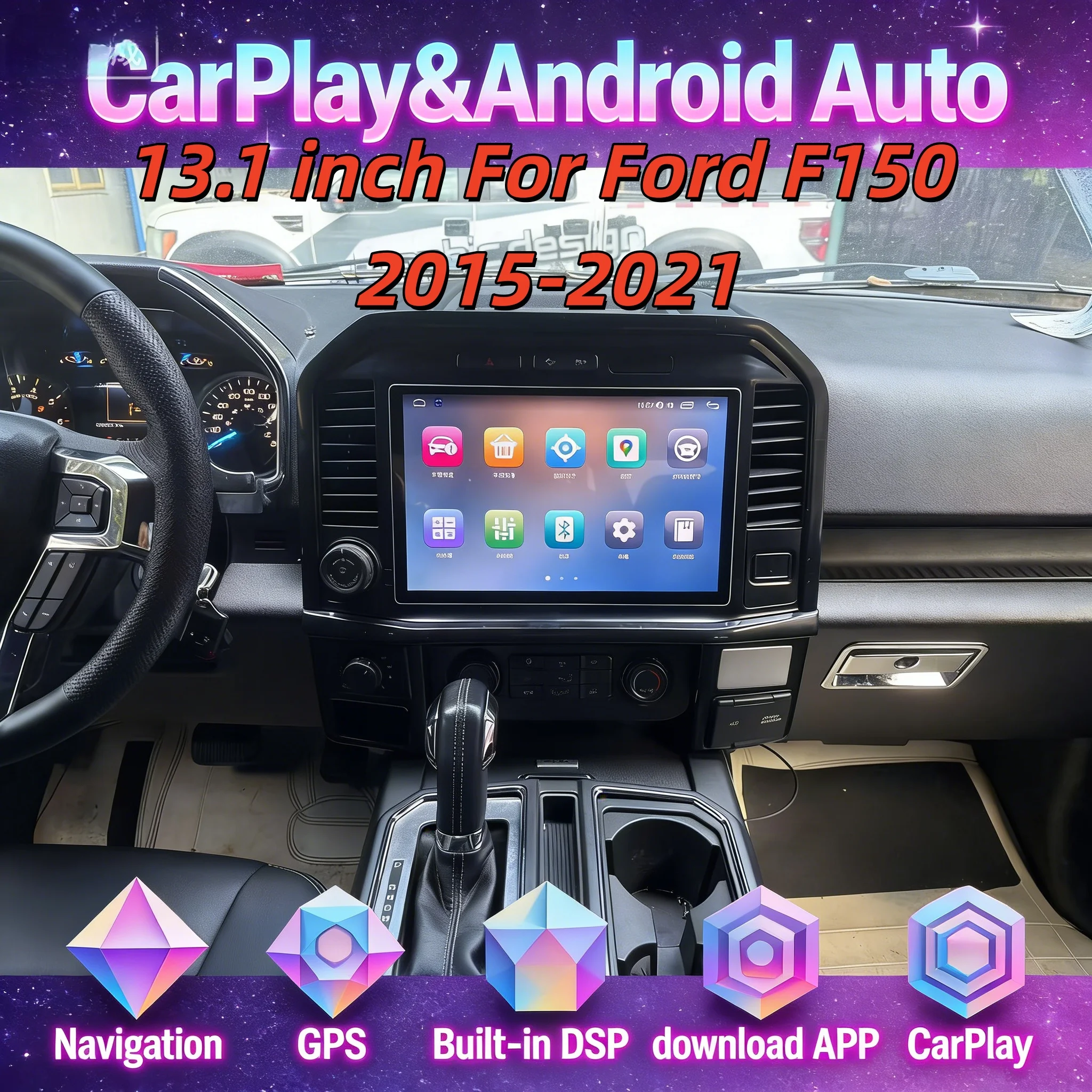 Andorid 13 Multimedia Video Player Auto Radio Carplay Stereo For Ford F150 2015 2016 2017 2018 2019 2020 2021 Navigation Radio
Andorid 13 Multimedia Video Player Auto Radio Carplay Stereo For Ford F150 2015 2016 2017 2018 2019 2020 2021 Navigation Radio