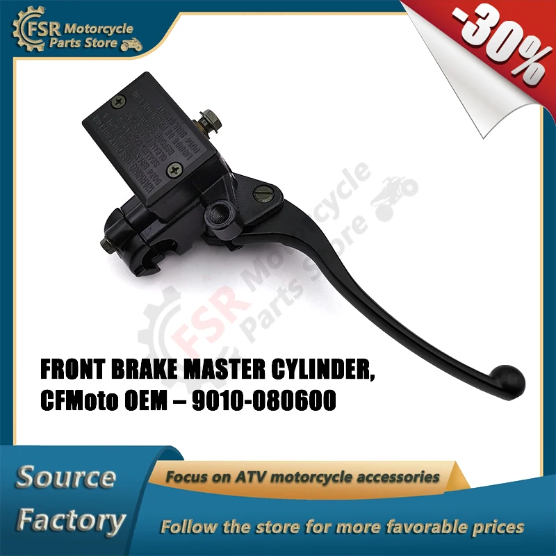 FRONT BRAKE MASTER CYLINDER Fits CFMoto CFORCE 400 500 SWB/LWB X5 X6 X8 2007-2018 Quad parts 9010-080600 9050-080600
FRONT BRAKE MASTER CYLINDER Fits CFMoto CFORCE 400 500 SWB/LWB X5 X6 X8 2007-2018 Quad parts 9010-080600 9050-080600
