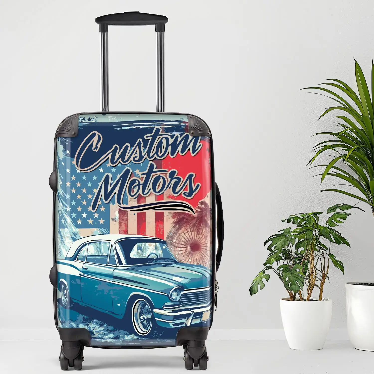 Custom Motors Luggage, 20/24/28 Inch Luggage, Carry-On, Custom Luggage, Luggage Set, Suitcase, Travel, Vacation, Cabin Suitcase,
Custom Motors Luggage, 20/24/28 Inch Luggage, Carry-On, Custom Luggage, Luggage Set, Suitcase, Travel, Vacation, Cabin Suitcase,