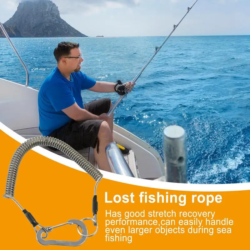 Tool Lanyard Kayak Retractable Tool Rope Fishing Rope Anti Lost Lanyard For Fishing Rods Pliers Boating Paddles Kayak
Tool Lanyard Kayak Retractable Tool Rope Fishing Rope Anti Lost Lanyard For Fishing Rods Pliers Boating Paddles Kayak