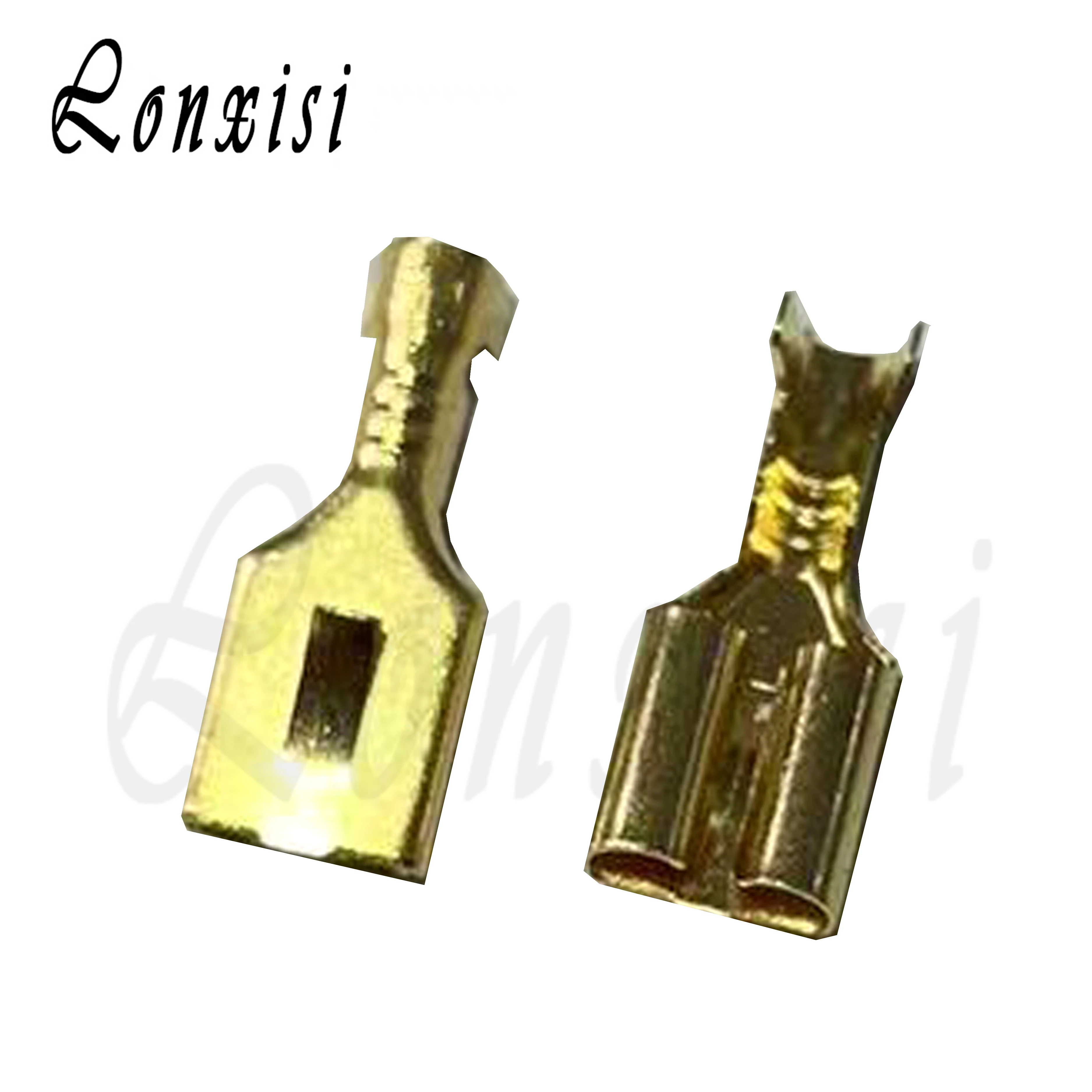 20/50/100/200/500 Pcs Brass Gilded 6.3mm Spade Crimp Female Terminal Brass Wire Connector For Motorcycle Car Relay
20/50/100/200/500 Pcs Brass Gilded 6.3mm Spade Crimp Female Terminal Brass Wire Connector For Motorcycle Car Relay