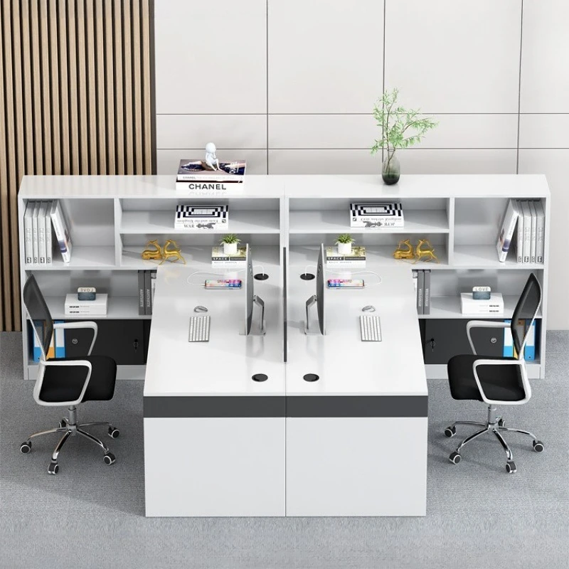 Staff Office Desk and Chair Combination Simple Modern Three-person Office Finance Room Screen Desk
Staff Office Desk and Chair Combination Simple Modern Three-person Office Finance Room Screen Desk