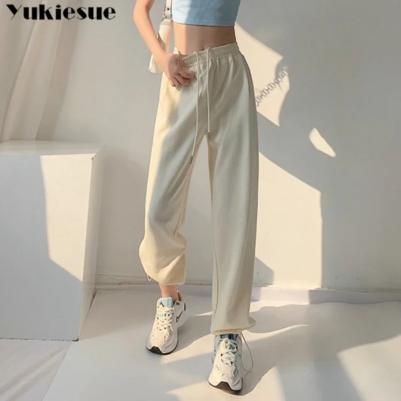 High Waist Hip-hop Loose Joggers Autumn Solid Drawstring Sweatpants Elegant Trousers Pants Women Bundle Casual Versatile Daily
High Waist Hip-hop Loose Joggers Autumn Solid Drawstring Sweatpants Elegant Trousers Pants Women Bundle Casual Versatile Daily