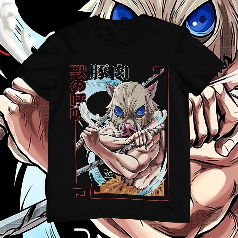 Ghost Annihilation Blade Mouth Ping Inosuke Second Dimensional Animation Peripheral Men's and Women's T-Shirts Clothes Summer
Ghost Annihilation Blade Mouth Ping Inosuke Second Dimensional Animation Peripheral Men's and Women's T-Shirts Clothes Summer