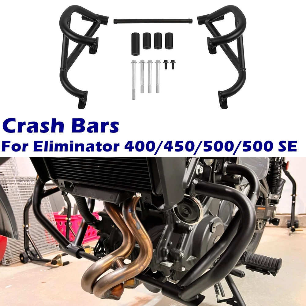 Highway Crash Bars For Kawasaki Eliminator 400 450 500 2023-2025 Eliminator 500 SE Motorcycle Engine Guard Frame Protection Bars
Highway Crash Bars For Kawasaki Eliminator 400 450 500 2023-2025 Eliminator 500 SE Motorcycle Engine Guard Frame Protection Bars