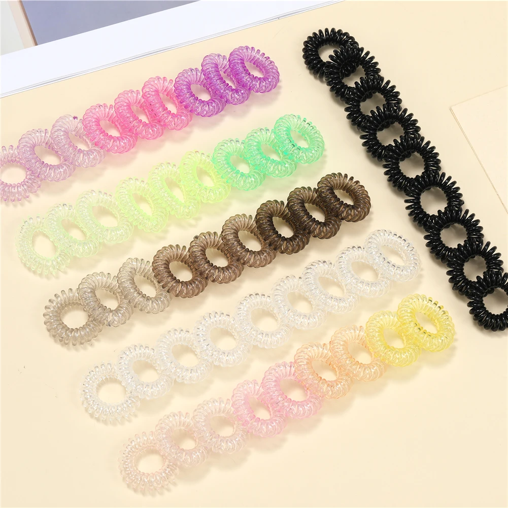 Candy Colored Phone Line Headband Korean Version Simple Girl Style Sweet High Elasticity Seamless Rubber Band Hair Accessory
Candy Colored Phone Line Headband Korean Version Simple Girl Style Sweet High Elasticity Seamless Rubber Band Hair Accessory
