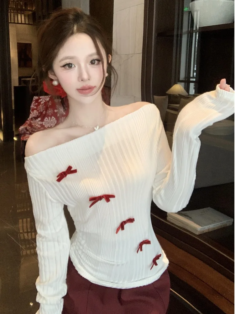 Korean Style Fashionable Knitted Sweater with Knot Loose Design Spring Autumn New Style Elegant Unique Top for Women
Korean Style Fashionable Knitted Sweater with Knot Loose Design Spring Autumn New Style Elegant Unique Top for Women