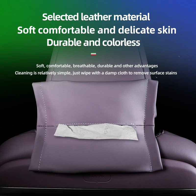 Car Interior Decoration Vehicle Seat Tissue Bag Suitable for Leapmotor B10 Hanging Rear Seat Tissue Storage Bag Box
Car Interior Decoration Vehicle Seat Tissue Bag Suitable for Leapmotor B10 Hanging Rear Seat Tissue Storage Bag Box