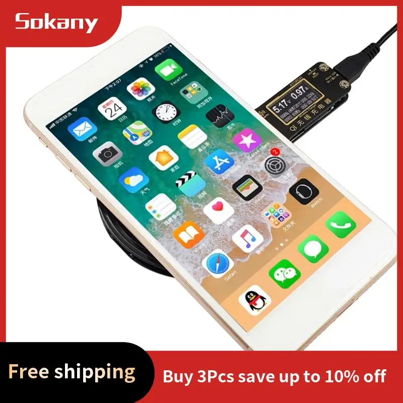 HIM-Q7 Wireless 10W Charger Tester 10W Wireless Fast Charging Charger Usb Fast Charger Lcd Tester
HIM-Q7 Wireless 10W Charger Tester 10W Wireless Fast Charging Charger Usb Fast Charger Lcd Tester