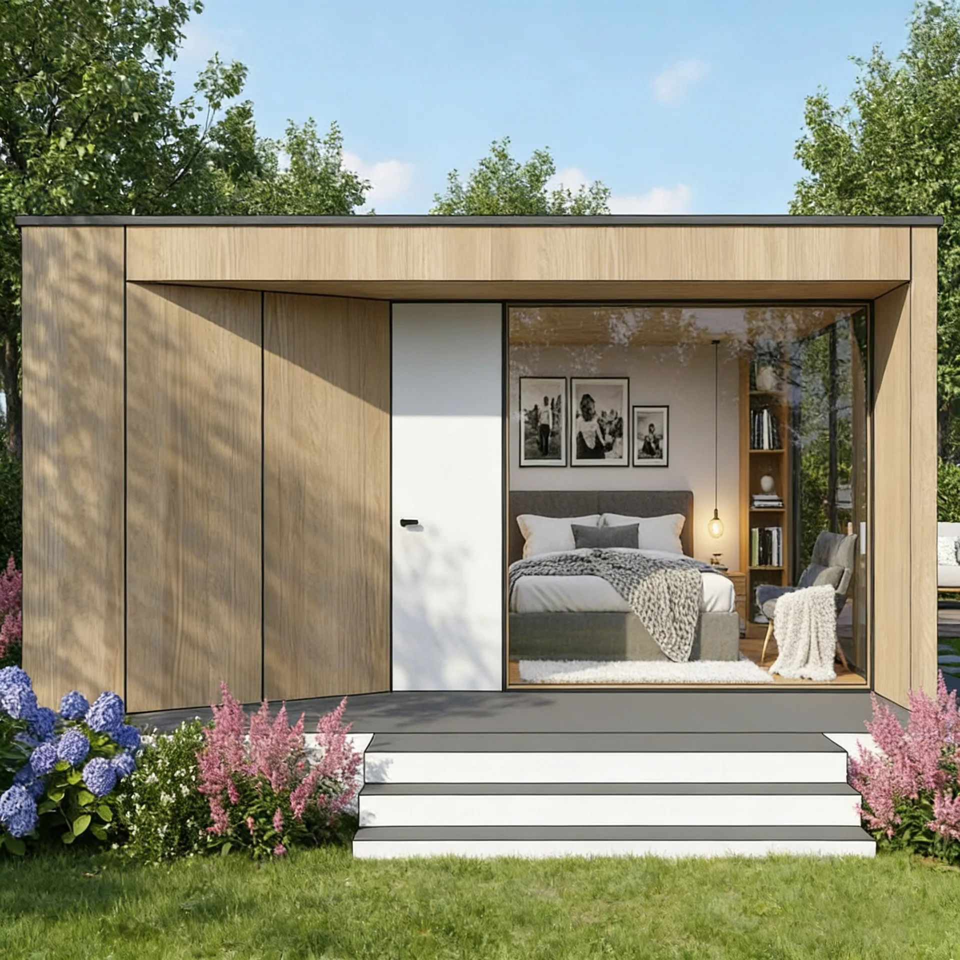 Modular House High-end Cabin Star Room Steel Structure Sea View Room Space Cabin Homestay House Assembly Board Room
Modular House High-end Cabin Star Room Steel Structure Sea View Room Space Cabin Homestay House Assembly Board Room